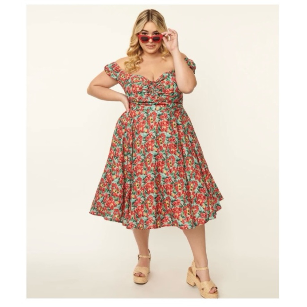 Beautiful Summertime Swing Dress